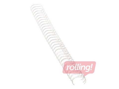 Binding metal combs Fellowes, 14 mm, 100 pcs., white