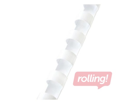 Binding plastic combs ProfiOffice, 38 mm, 50 pcs., white