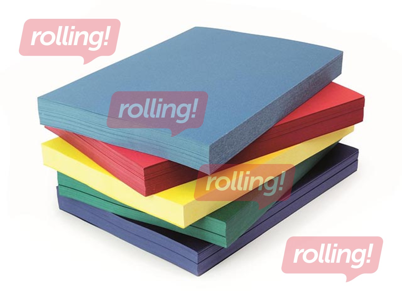 Binding back cover Delta, A4, 250 g/m2, 100 pcs, gray