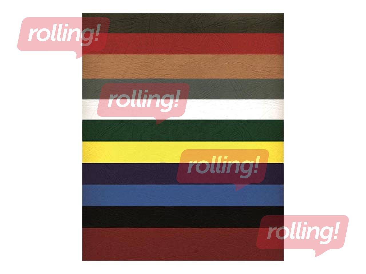 Binding back cover Delta, A4, 250 g/m2, 100 pcs, gray