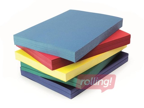 Iesiešanas aizmugures vāks Delta, A4, 250 g/m2, 100 gab., pelēks