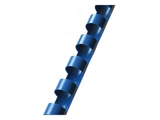 Plastmasas spirāles Argo, 22 mm, 50 gab., zilas