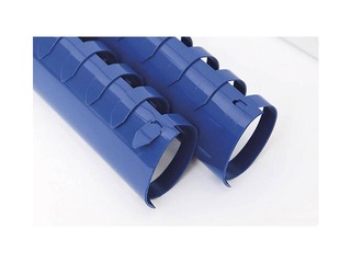 Binding plastic combs Argo, 25 mm, 50 pcs., blue