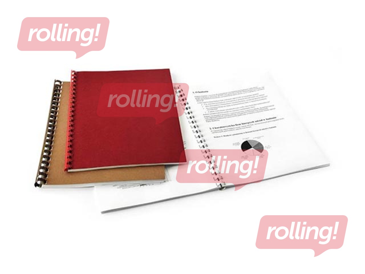 Binding plastic combs Argo, 25 mm, 50 pcs., blue