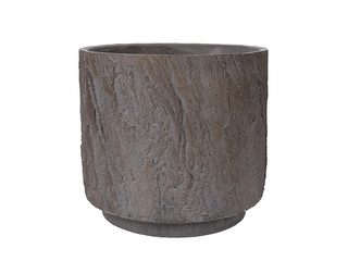 Dekoratīvais puķu pods Thor, pelēks, Ø20.5x18.5cm