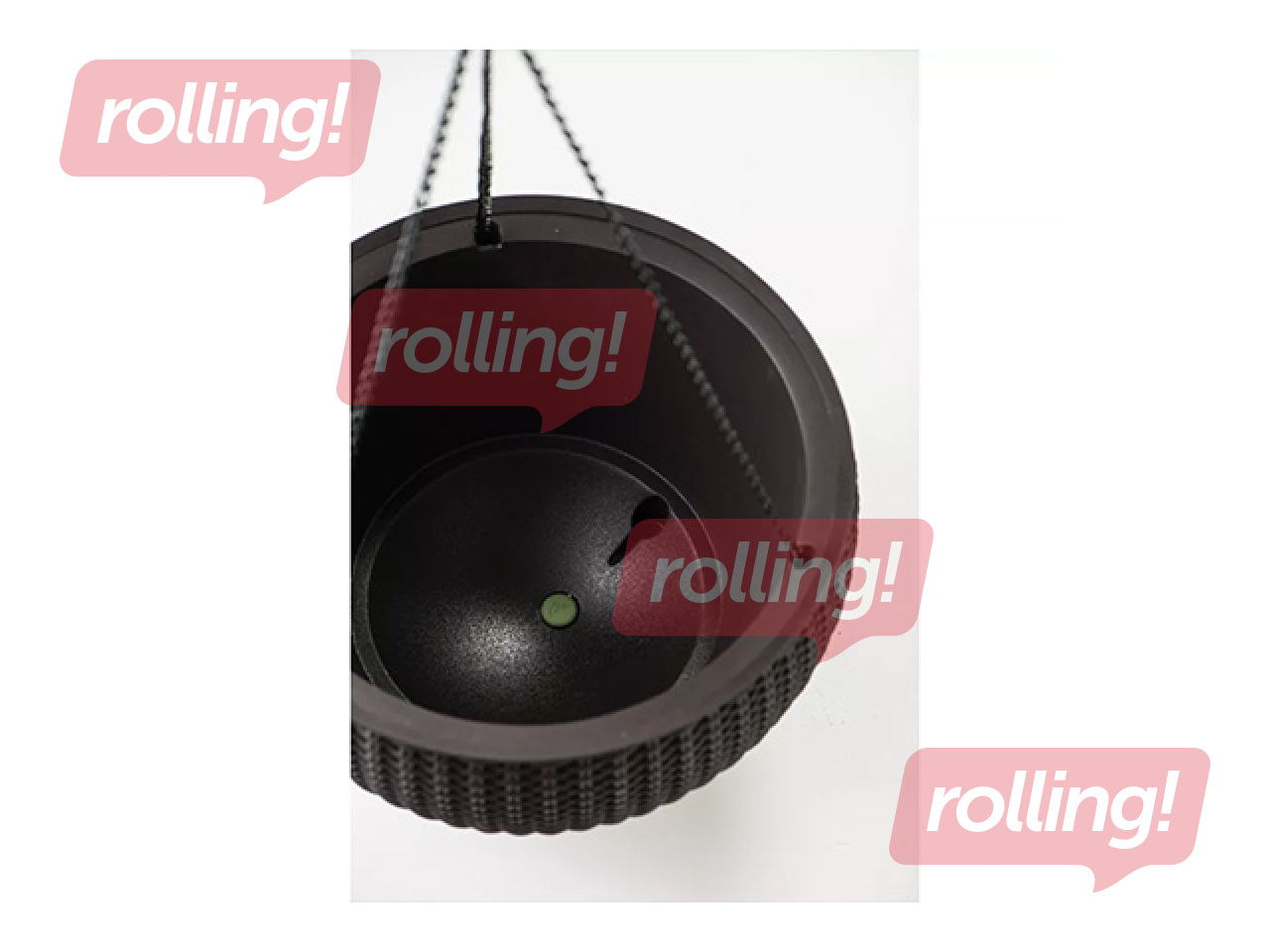 Dekoratiivne lillepott Keter Sphere Planter, riputatav, plast, hall, Ø35cm