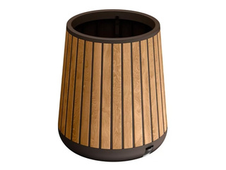 Decorative flower pot Keter Deco Conic Planter, plastic, brown, Ø51cm