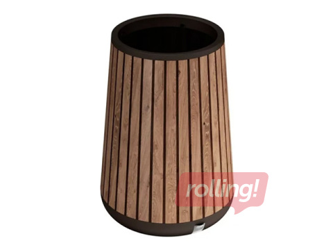 Dekoratiivne lillepott Keter Deco Conic Planter Tall, plast, pruun, Ø51cm