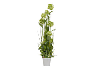 Искусственное растение In Garden в горшке, зеленая гортензия, 120см