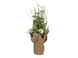 Искусственное растение In Garden, белая маргаритка, 35см