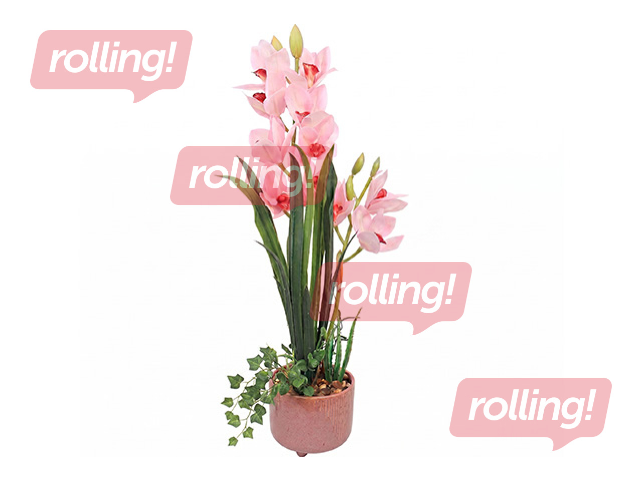 Artificial plant Garden Queen, pink orchid, 70cm