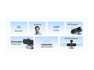 Veebikaamera Ugreen USB FHD 2K@30FPS