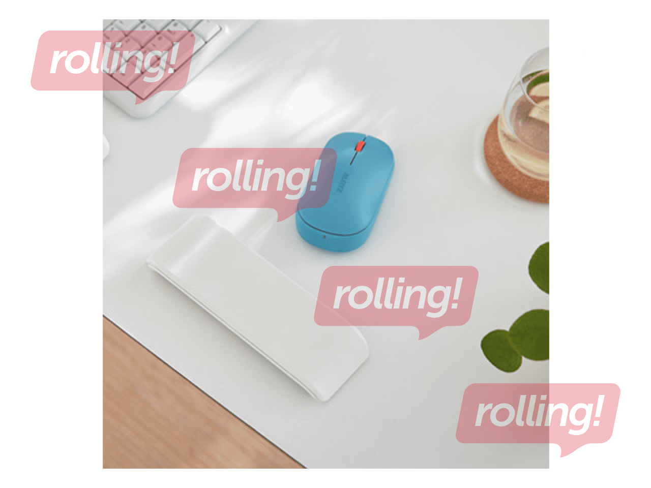 Hiire randmetugi Leitz Ergo Cosy, helehall