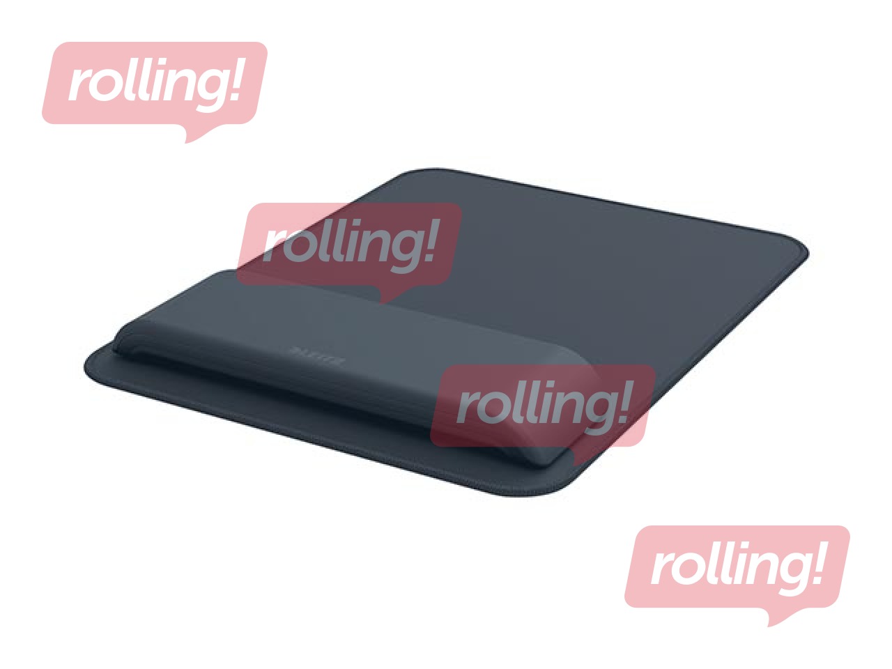 Reguleeritava randmetoega hiirematt Leitz Ergo, tumehall, 1 tk.