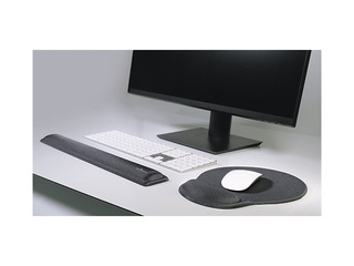 Geeliga ristkülikukujuline randmetugi Durable, must