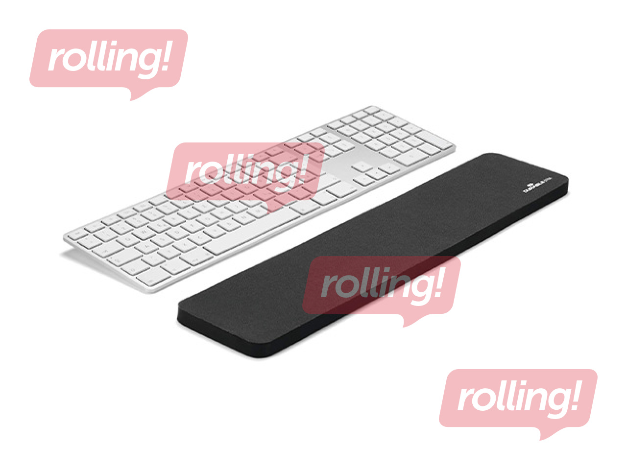 Keyboard wrist support Durable, black