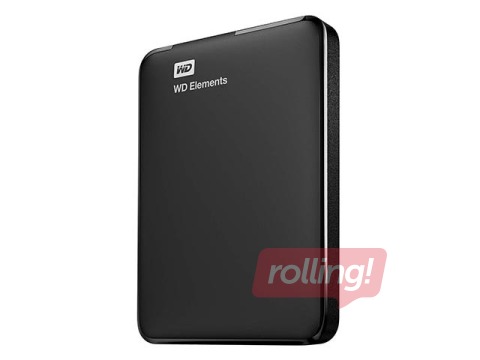 Väline HDD USB3 1TB must, WDC