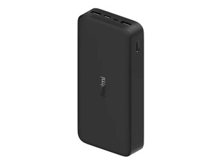 Mobilais lādētājs  Xiaomi Redmi powerbank, 20000 mAh, melns