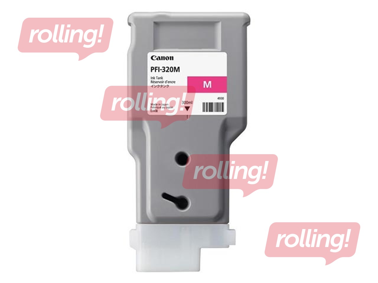 Tintes kasete Canon PFI-320M, fuksīna sarkana, 300ml