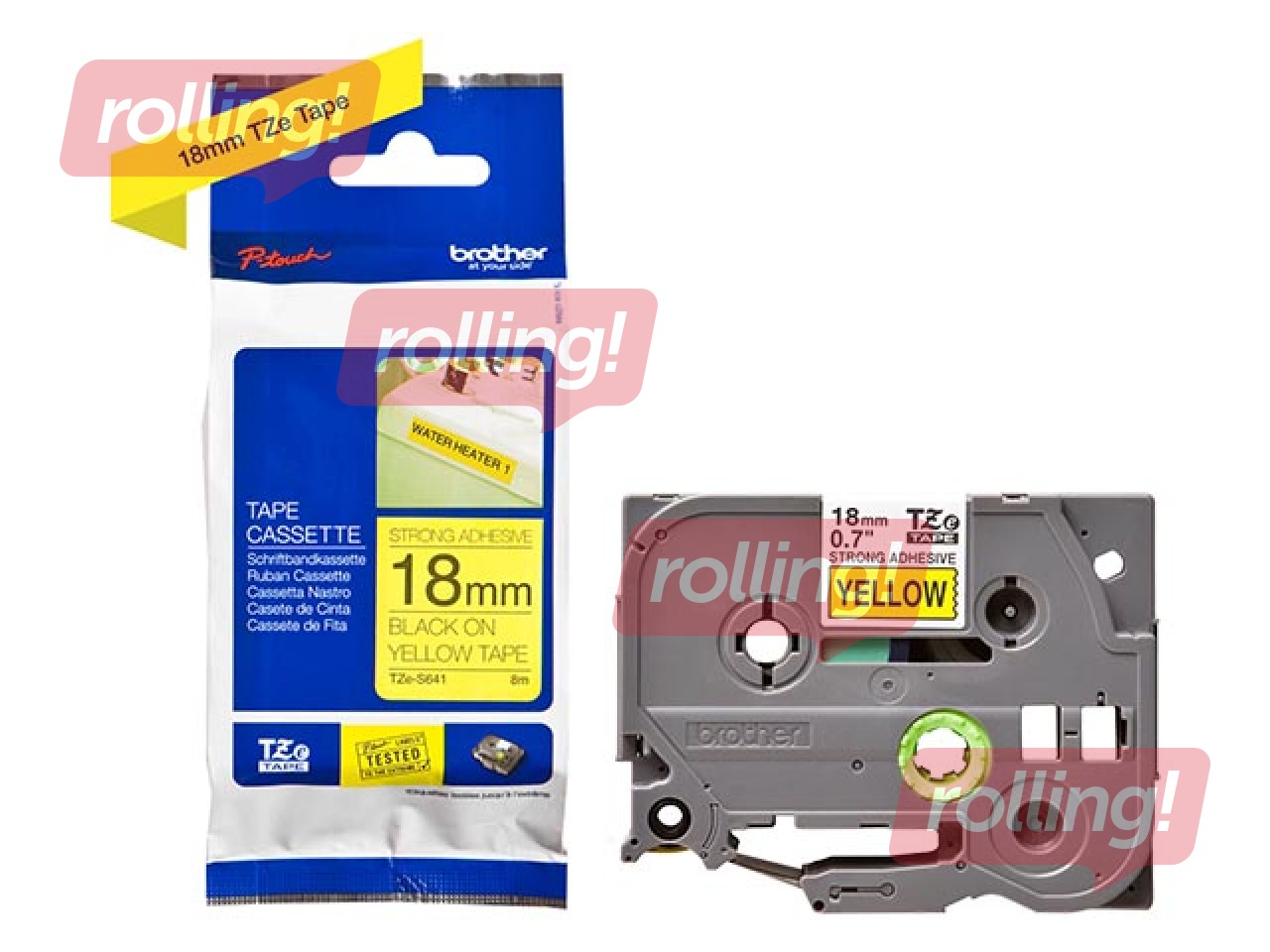 Ламинированная лента Brother TZeS641 