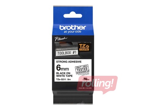 Sticker Tape Brother TZe-S211 ''Strong