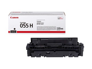 Tonera kasete Canon 055H, Melna (7600 lpp)