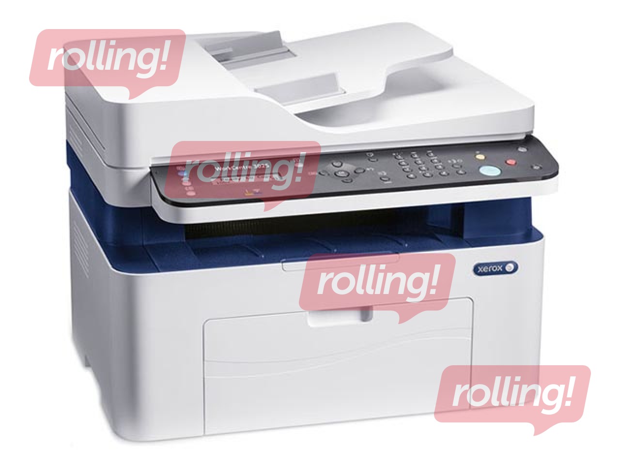 Must-valge multifunktsionaalne laserprinter Xerox WorkCentre 3025NI, A4,printer / koopia / skanner 