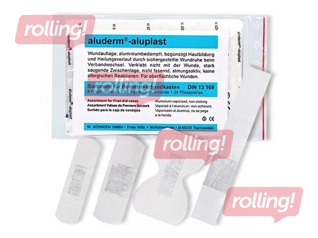 Wound patch kit 60 pcs.