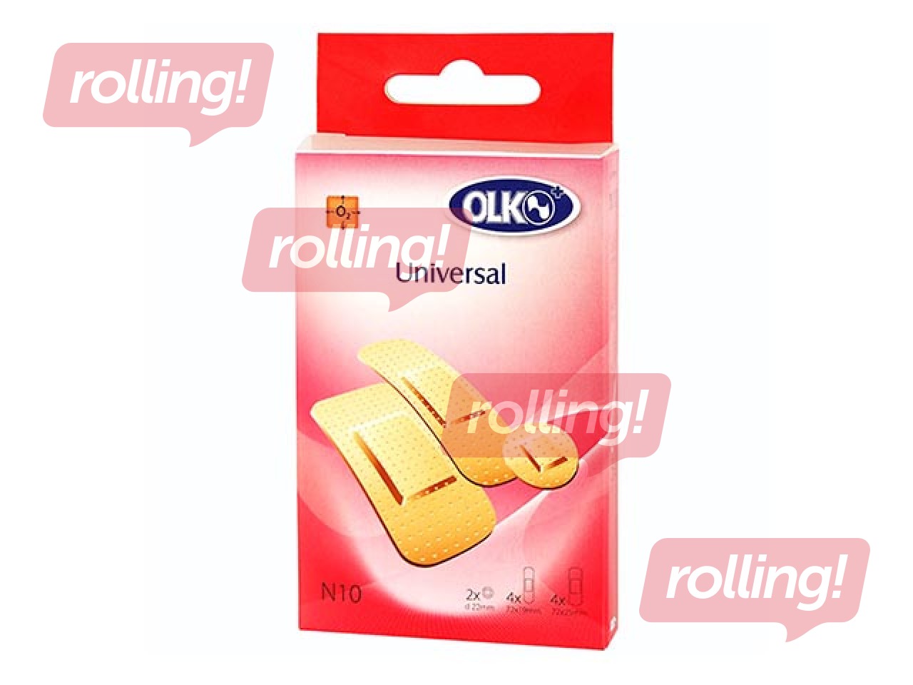 Plāksteri Olko, Universal N10, 10 gab