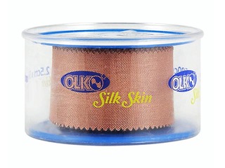 Leikoplasts Olko, Silk Skin, auduma, 2.5x500cm