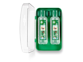 Silmapesukomplekt koos hoidjaga Cederroth (2 x 500 ml)