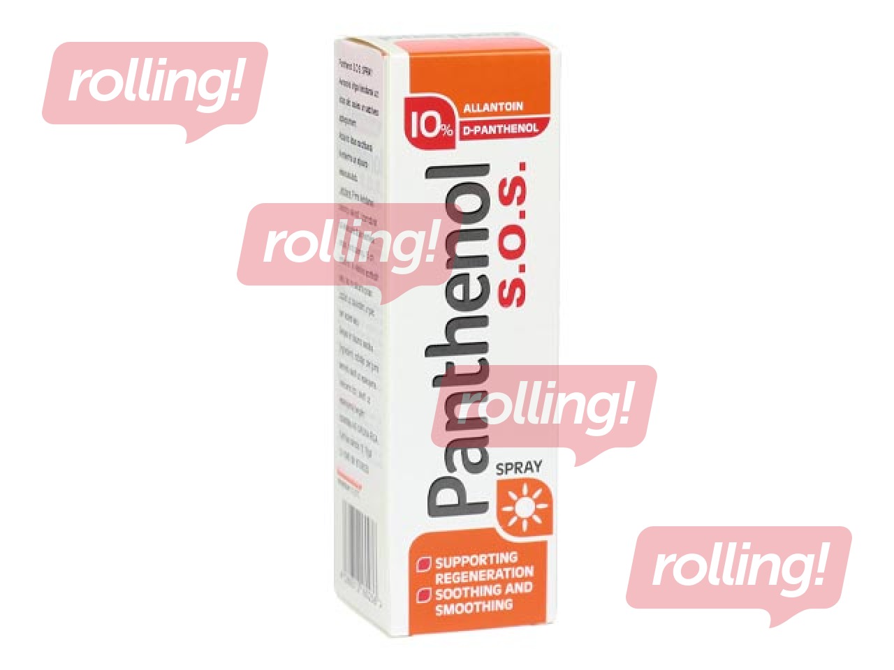 ПАНТЕНОЛ S.O.S. аэрозоль, 10%, 130мл