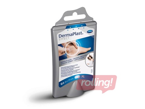 Plāksteru komplekts DermaPlast Efect, XL 75x45mm, 6 gab.
