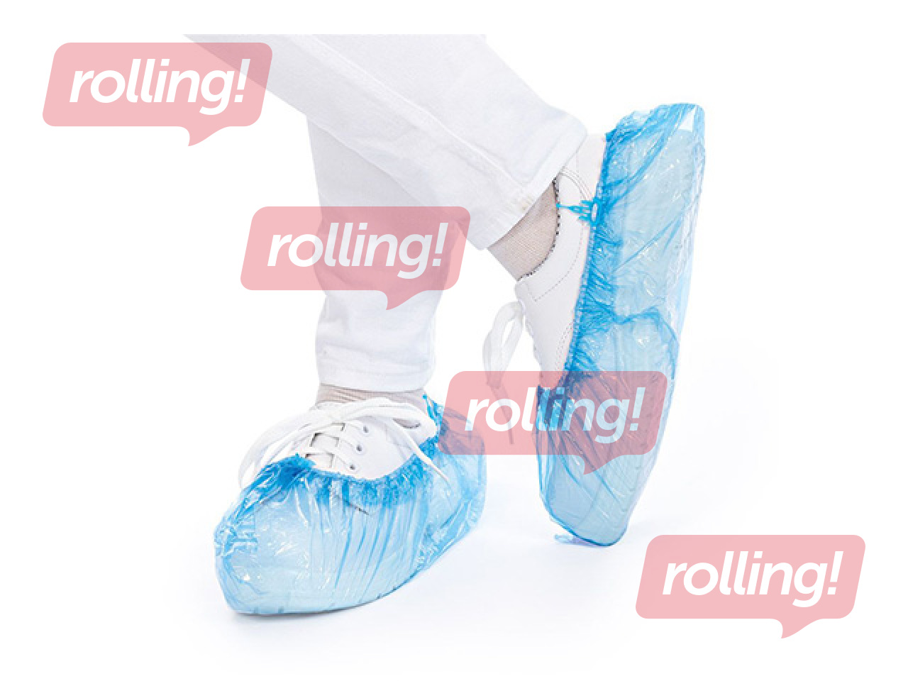 Jalanõude katted Hygomatic Classic aparaadile, sinised, 110 tk.