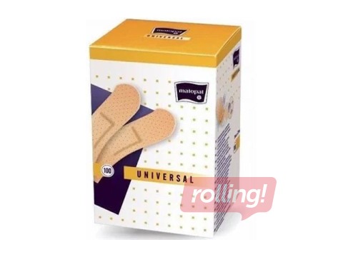 Plasters Matopat, Universal, 19x76mm, 100 pcs.