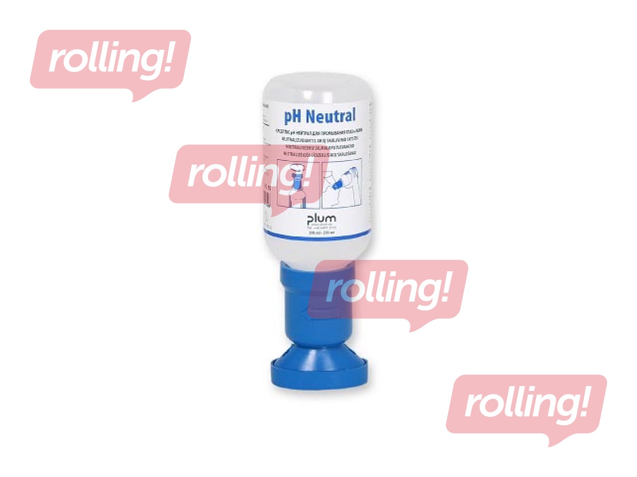 Раствор для промывания глаз Plum, pH-нейтральный, 200мл