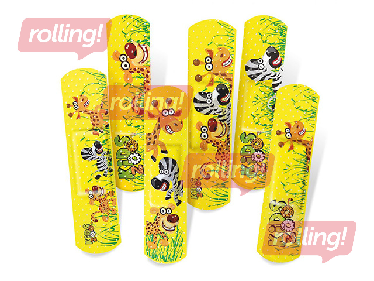 Plāksteri Matopat ZOO, bērniem, 12 gab.