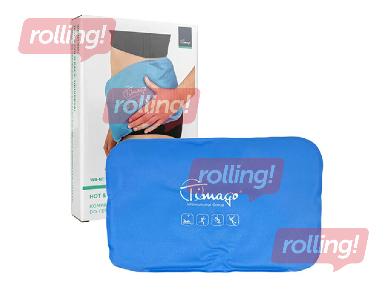 Külma-soojapakk, geeljas, 30x18cm