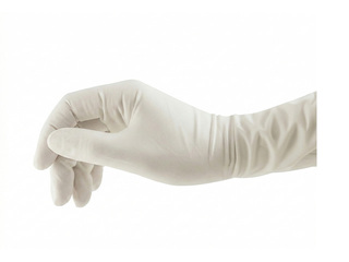 Gloves SafeCare, white, size XL, 1 pair