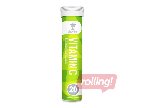 Vitamin C Dr.Vitt, effervescent tablets, 20pcs