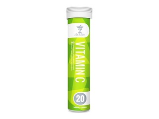 Vitamīns C Dr.Vitt, šķīstošās tabletes, 20 gab.