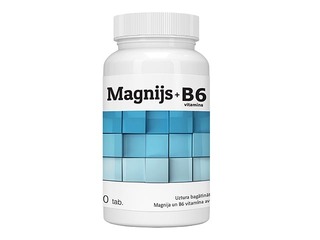 Dietary Supplement, Magnesium + Vitamin B6, 30 tablets