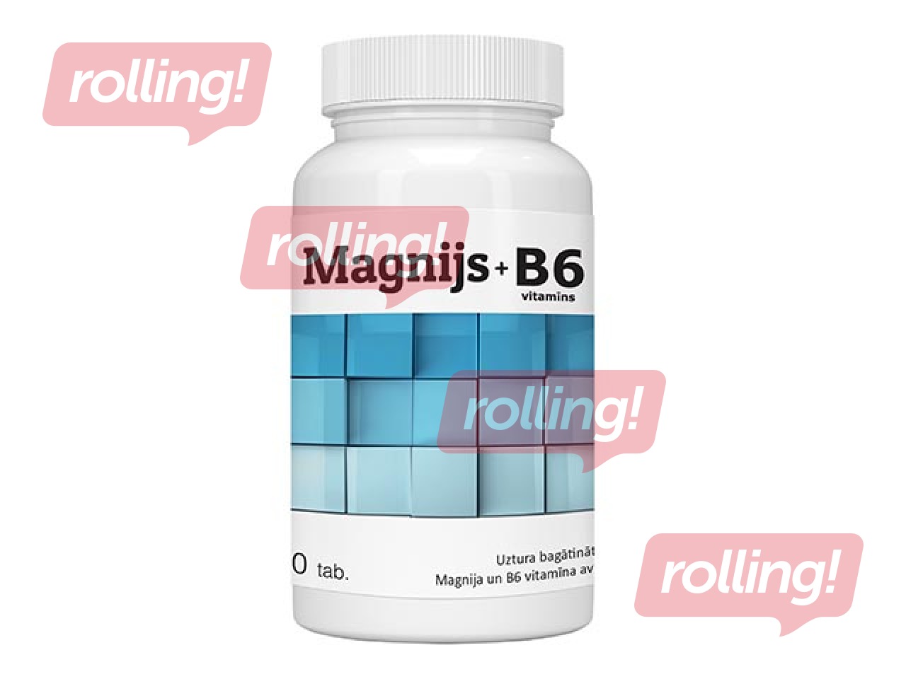 Toidulisand, Magneesium + Vitamiin B6, 30 tabletti