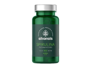 Spirulīna kapsulas, Silvanols, N100 , 100 kapsulas