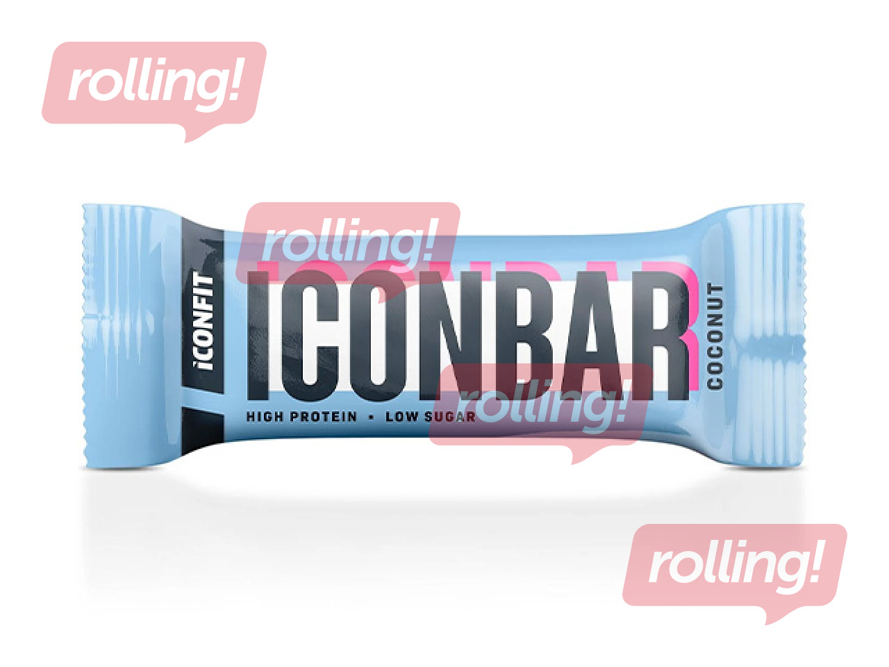 Proteiinibatoon Iconfit, Iconbar, kookose, 45g