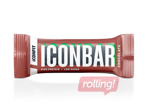 Proteiinibatoon Iconfit, Iconbar, topeltšokolaadi, 45g