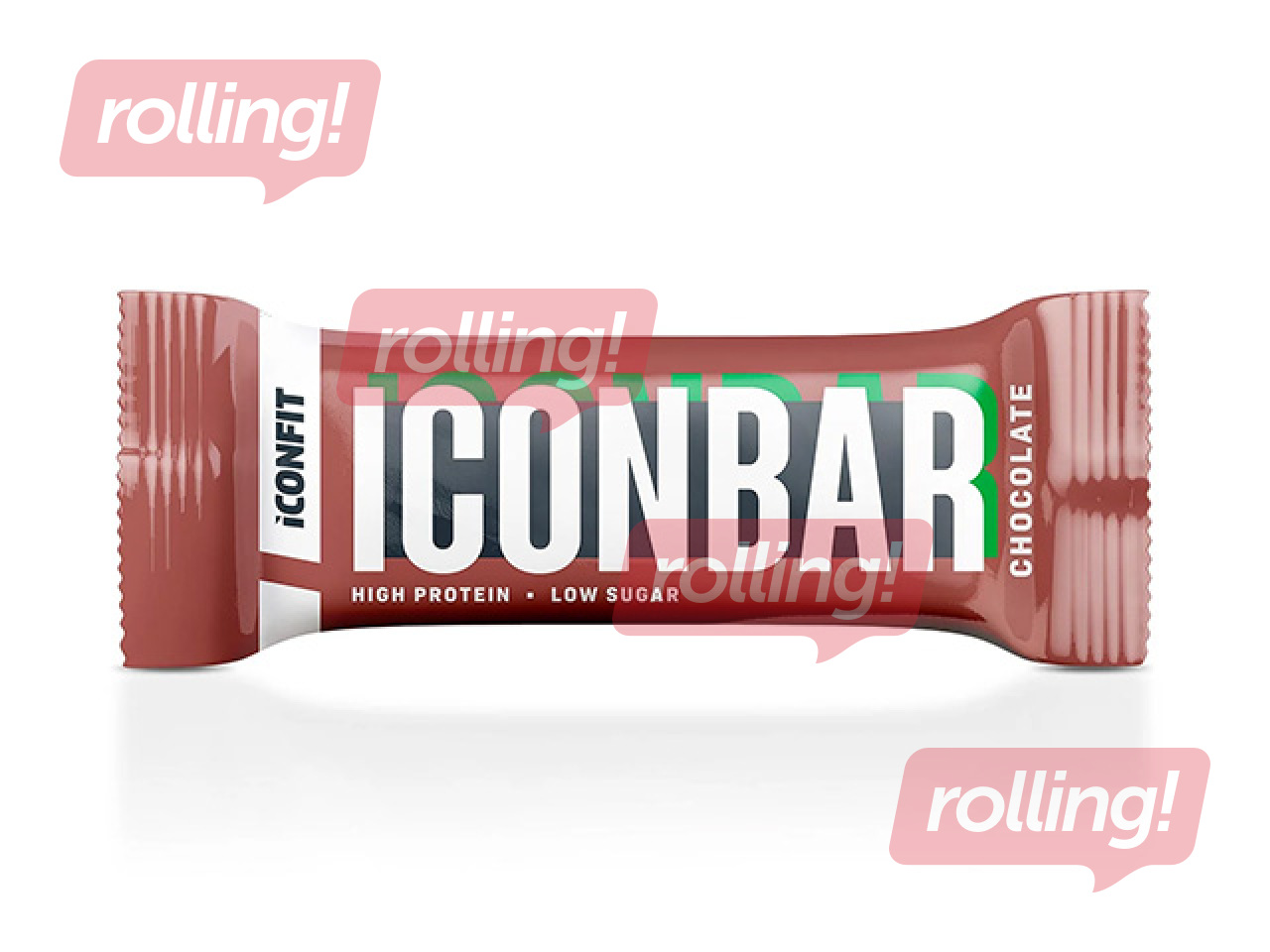 Протеиновый батончик Iconfit, Iconbar, двойной шоколад, 45г