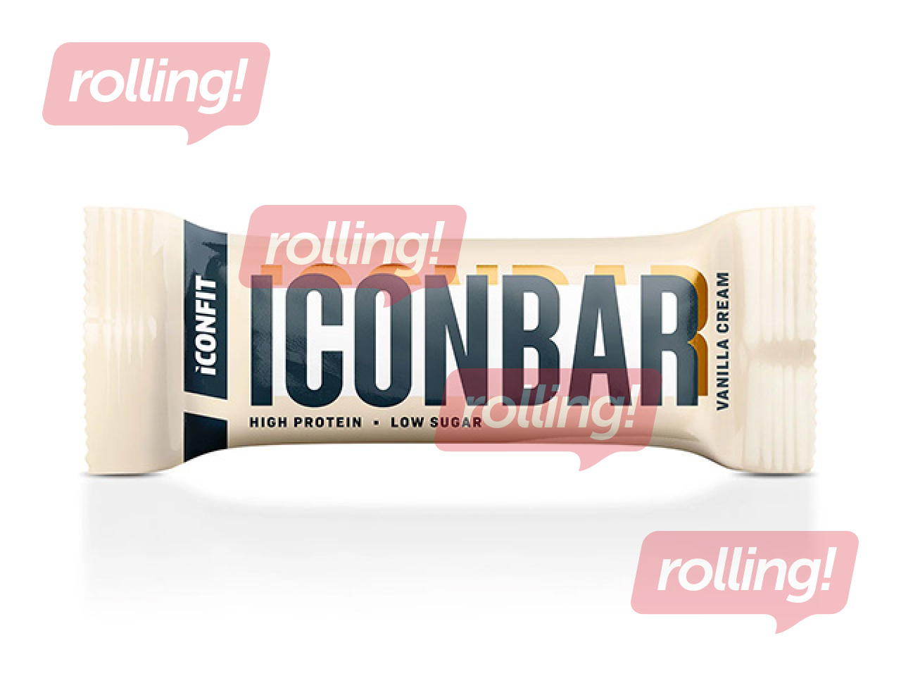 Proteiinibatoon Iconfit, Iconbar, vanillikreemi, 45g