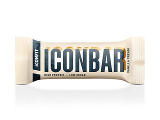 Protein bar Iconfit, Iconbar, Vanilla Cream, 45g