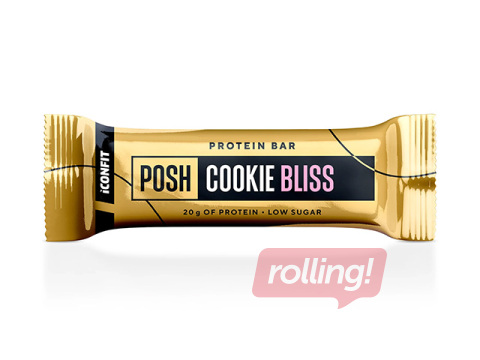 Proteiinibatoon Iconfit, Posh, küpsise, 55g